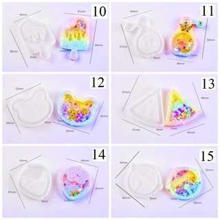 [ORDER] Khuôn silicon đổ resin làm shaker