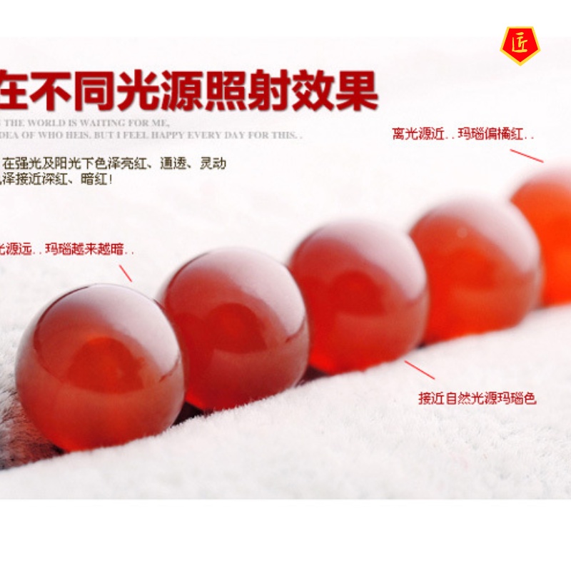 Bông Tai Đính Đá Mã Não Đỏ Phong Cách Hàn Quốc