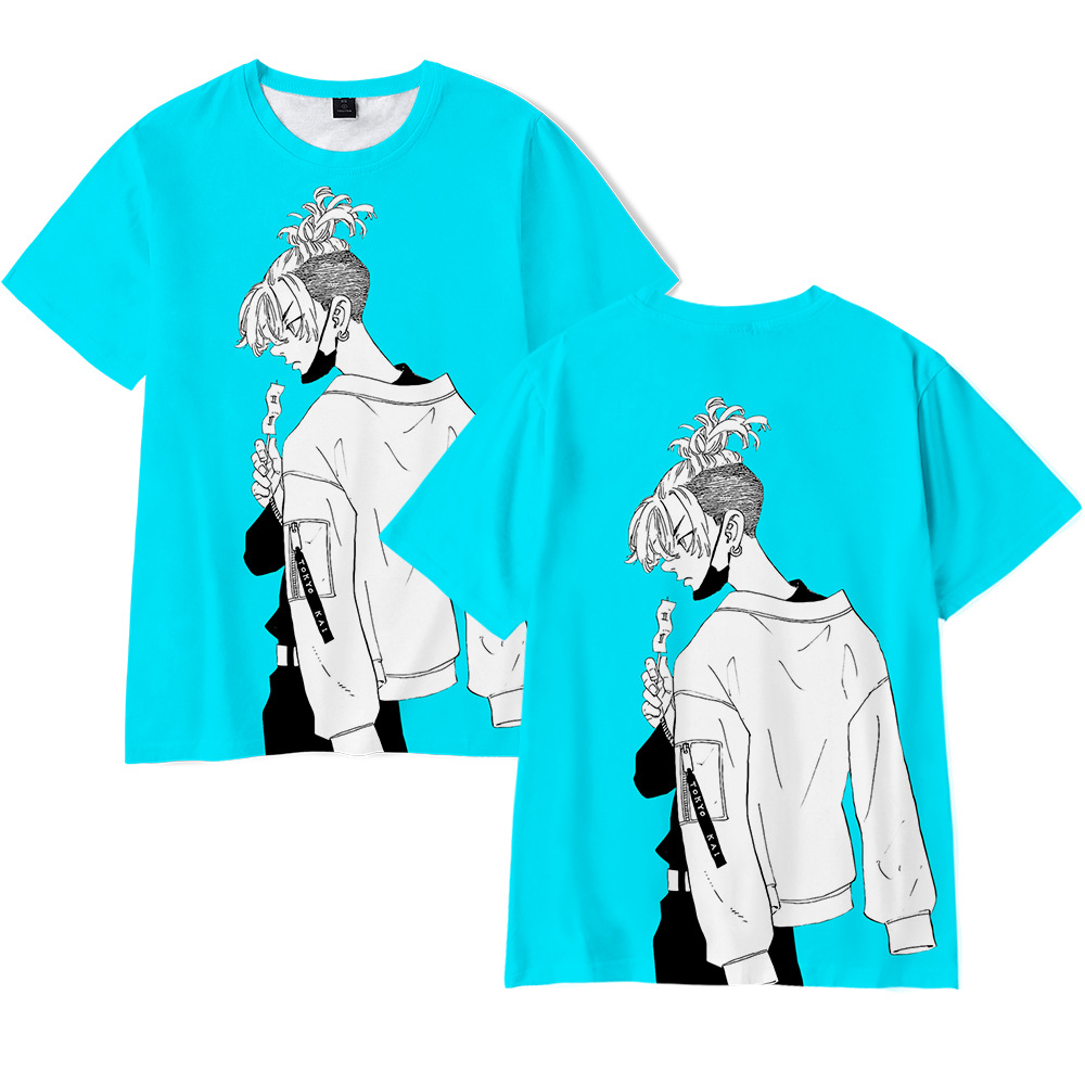 Áo thun tay ngắn in họa tiết anime Ryuguji Draken Haori