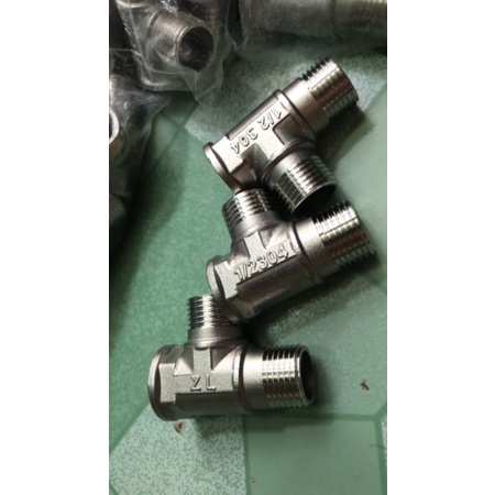 T cầu chia nước Inox 304 phi 21. CHỌN HỎA TỐC SHIP NHANH 2H TPHCM