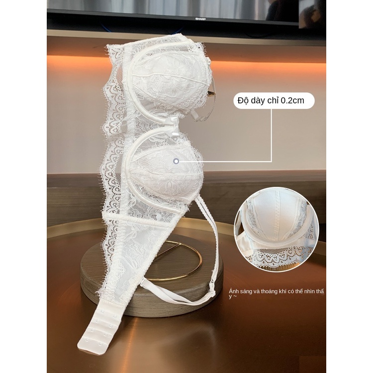 Hàng Cao Cấp Áo Ngực Ren Siêu Mỏng Không Dây Chống Trượt Thời Trang Mùa Hè Dành Sexy Lace Bra Đồ Lót Áo Lót Ren Bralette Nữ