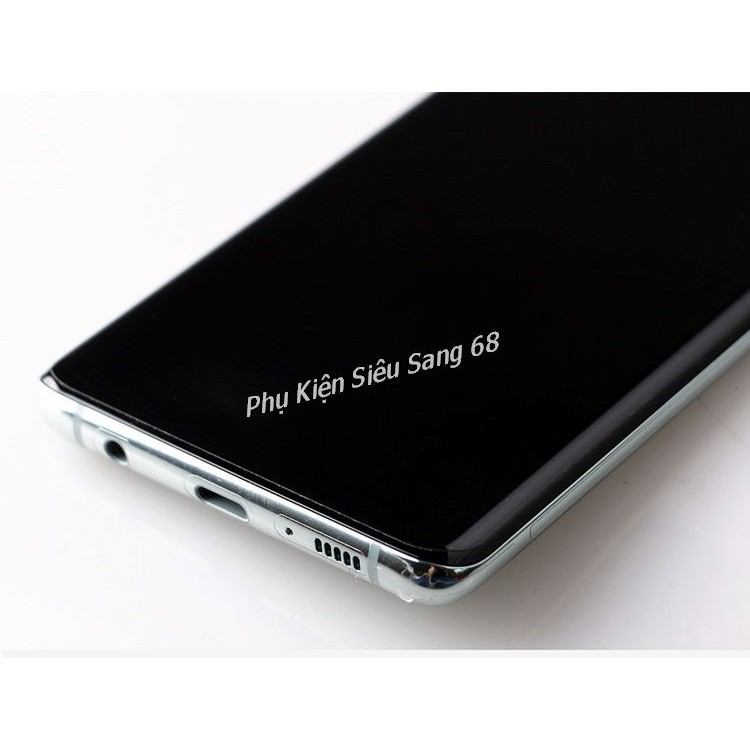 Combo Bộ Dán Dẻo 3D Full Màn Cho S10/S10+/S10E/S10 5G/ Note 10/ Note 10 plus - Pk68