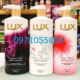 Sữa tắm lux 530g 3 màu