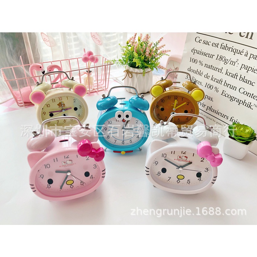 ĐỒNG HỒ ĐỂ BÀN BÁO THỨC HELO KITTY