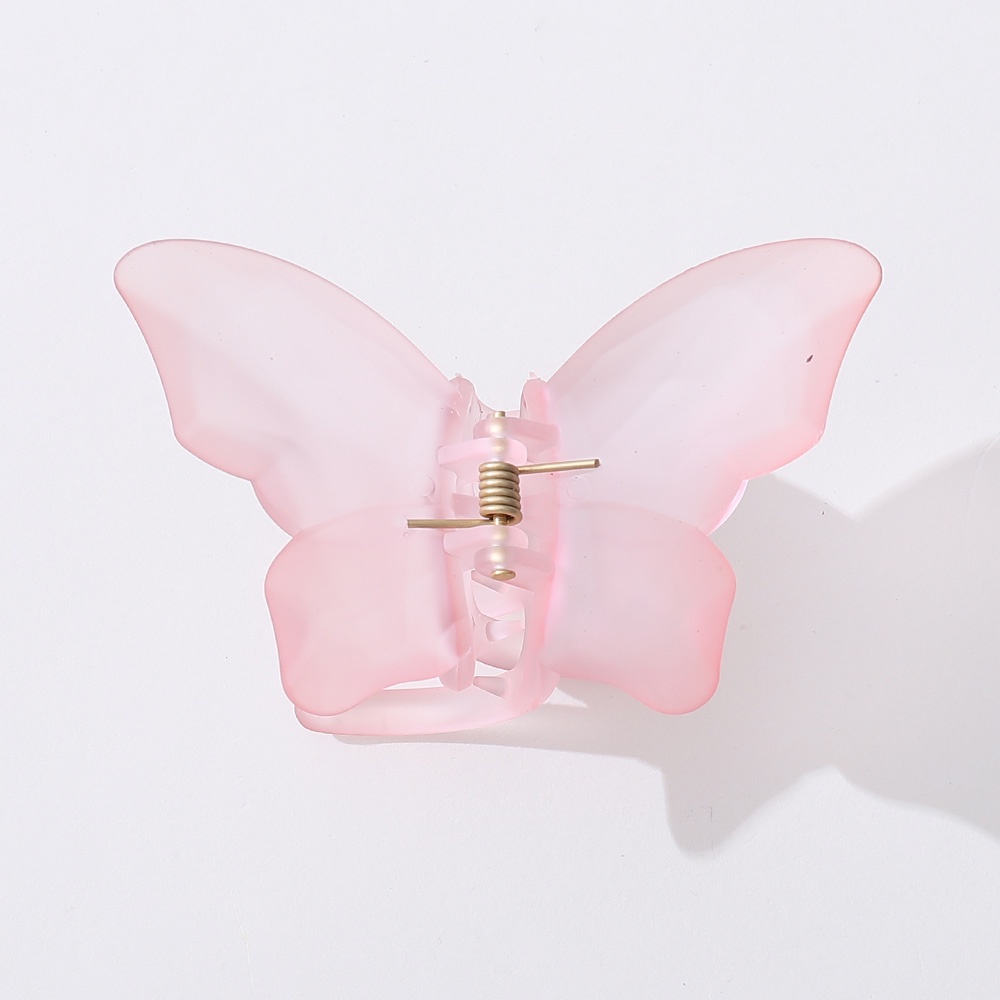 Kẹp Tóc Trong Suốt Hình Bướm Đáng Yêu