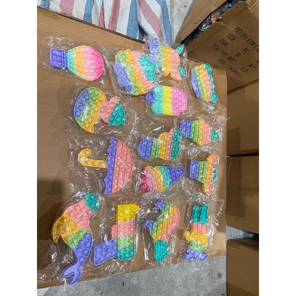 Bop it bóp ít rẻ nhất đồ chơi bóp bong bóng giảm stress căng thẳng - BUCA BEE