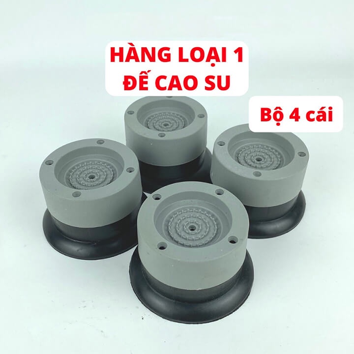 Set 4 chân kê chống rung cho máy giặt