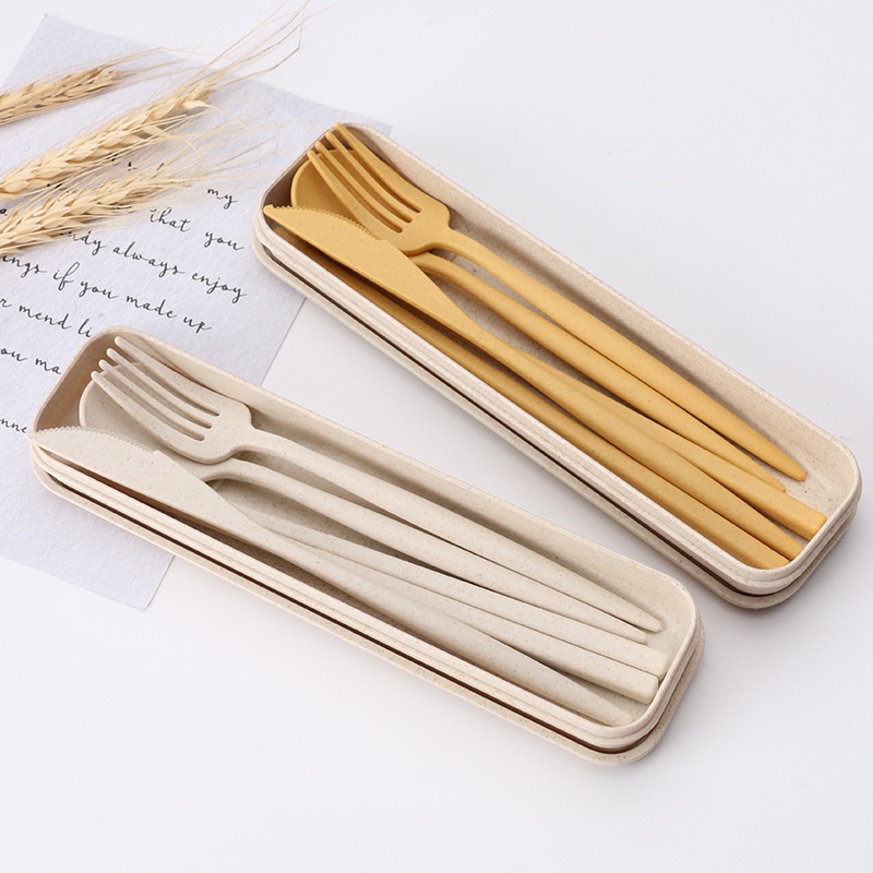 Bộ Dụng Cụ Ăn 3 Món Phong Cách Bắc Âu Nhỏ Gọn
