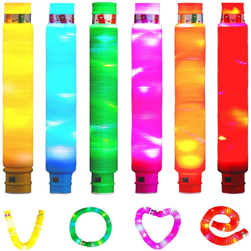Đồ Chơi Bóp Tay Giảm Căng Thẳng Có Đèn Led 14 Bóng