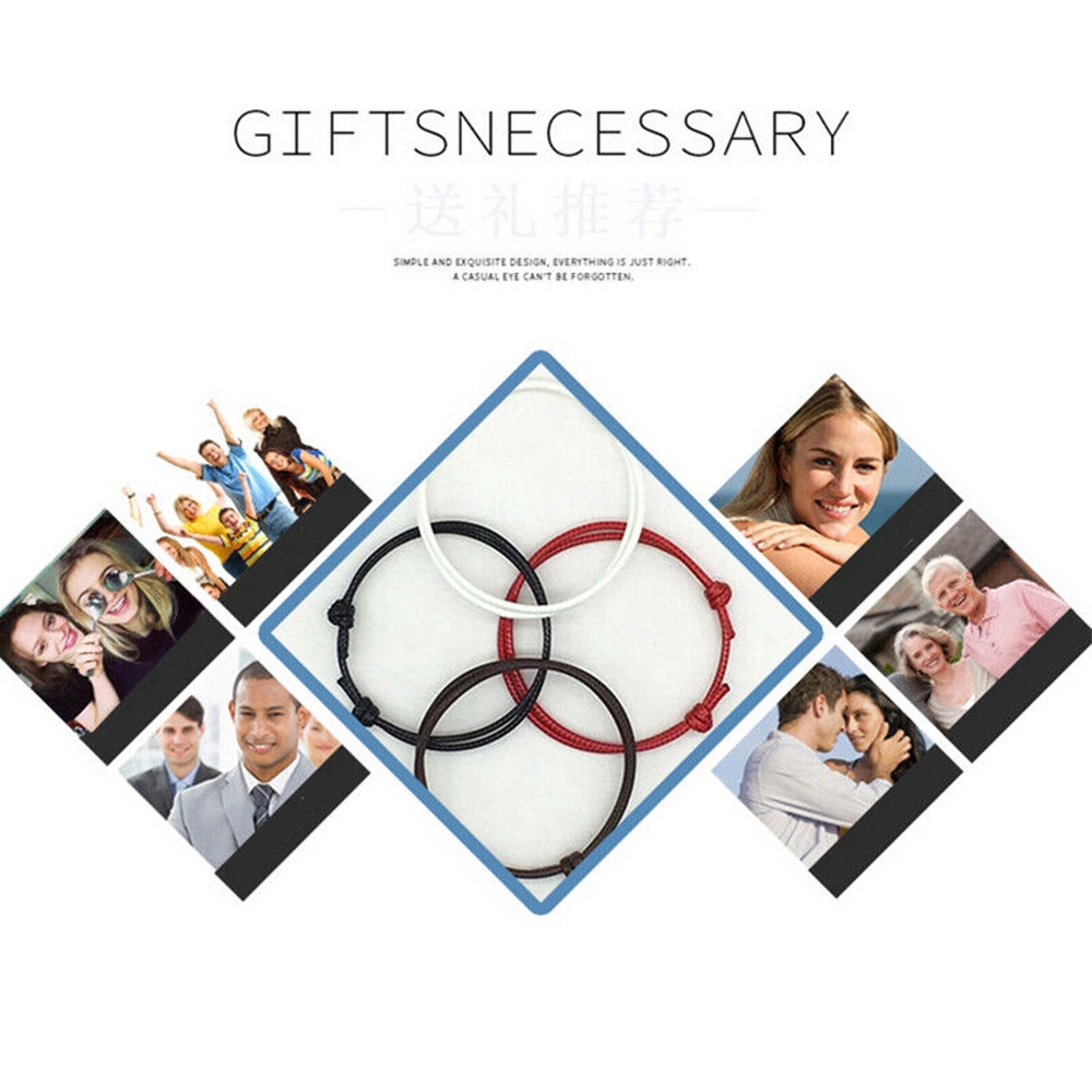 Bộ 2 vòng tay may mắn thiết kế giản dị dành cho nữ