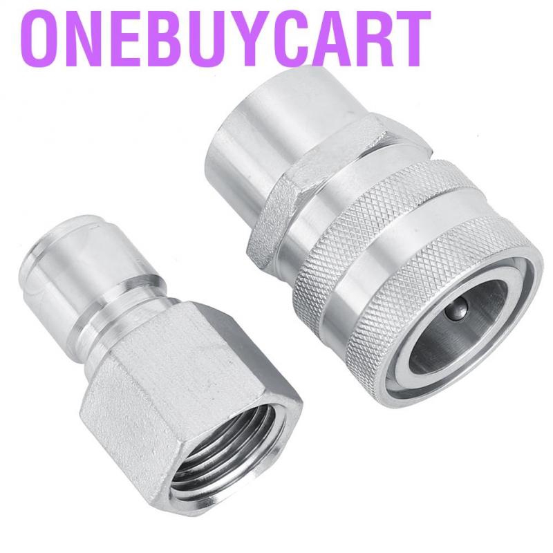 Đầu nối G1/2in tháo lắp nhanh chất liệu inox tiện dụng