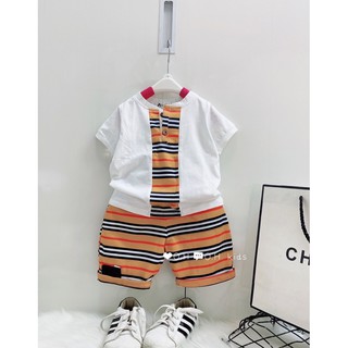 set bộ Bbr phối áo chất liệu cotton 4c + quần umi co giãn, mịn dày dặn