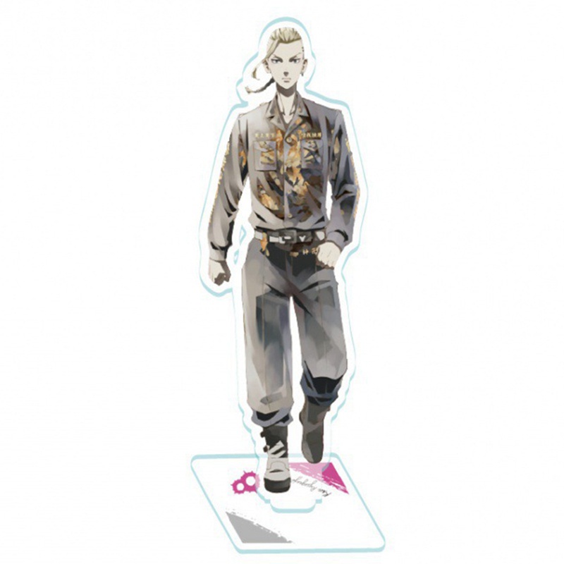 Mô hình nhân vật hoạt hình Tokyo Revengers Manjiro Sano Takemichi Hanagaki Draken Chifuyu Matsuno Keisuke Baji bằng PVC