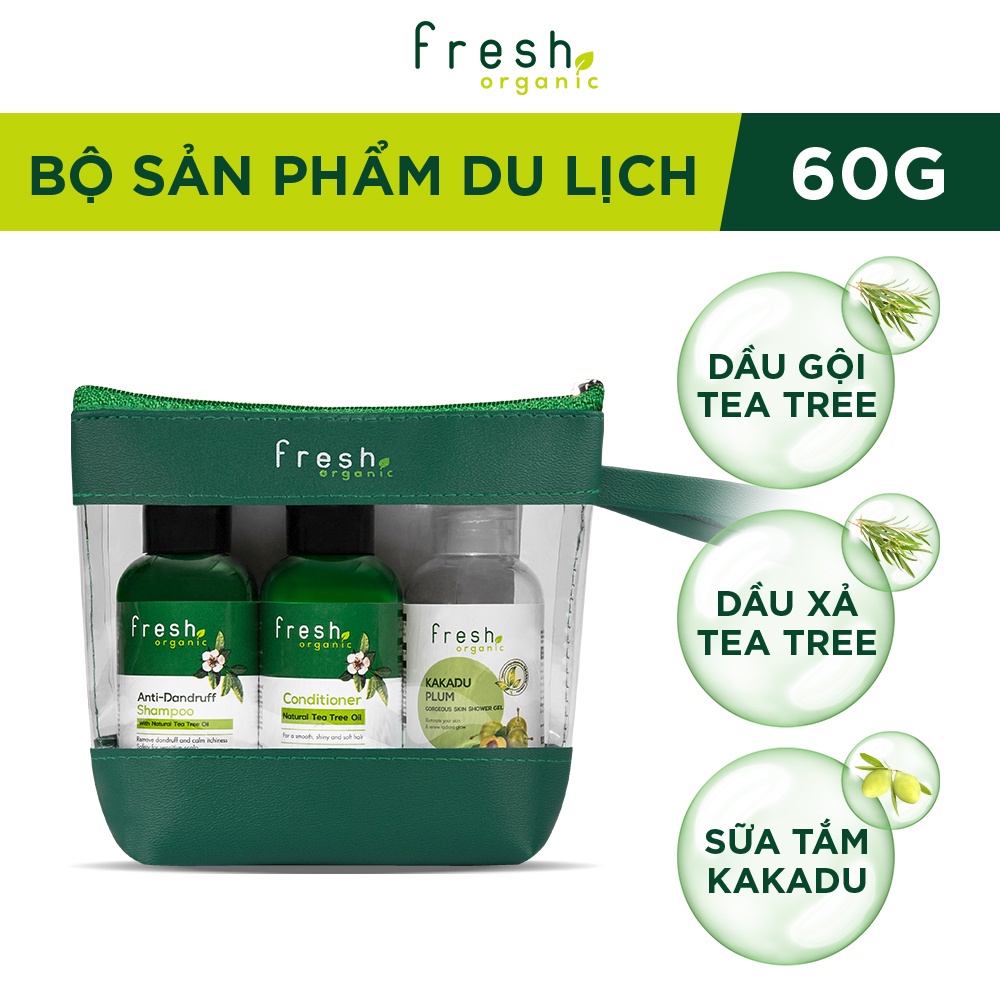 [HB GIFT] Bộ sản phẩm du lịch Fresh Organic