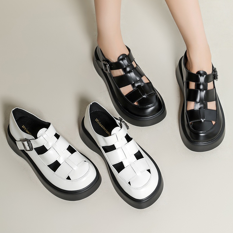 Giày Lười Đế Xuồng Mẫu Mới Phong Cách Cổ Điển Dành Cho Nữ Size 34-42
