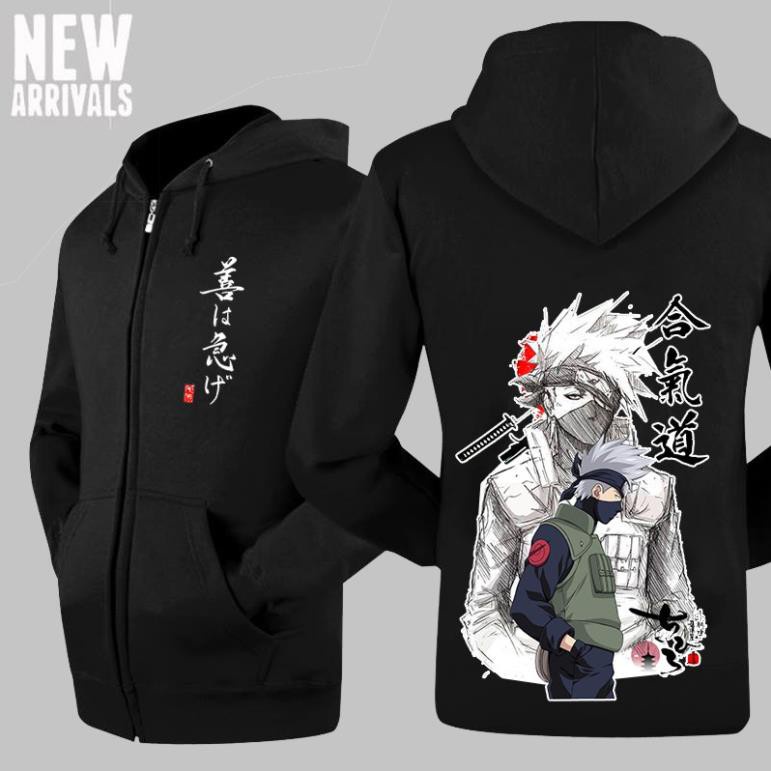 Áo khoác Onepiece, Áo khoác Naruto Itachi, Áo khoác Demon Slayer chẩt nỉ bông đẹp giá rẻ