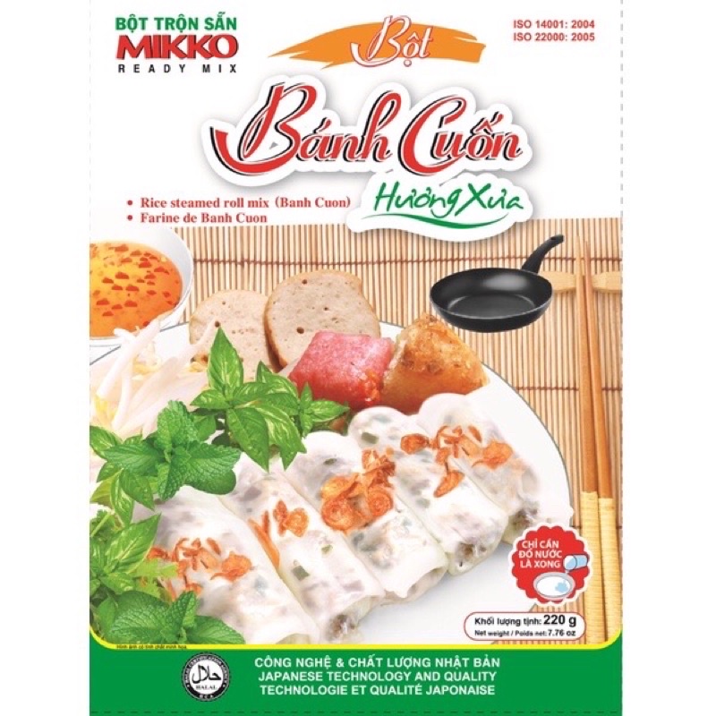 bột bánh cuốn