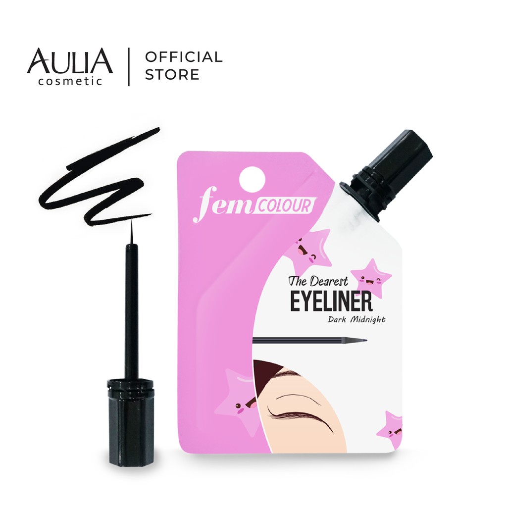 (Hàng Mới Về) Bút Kẻ Mắt Fem Chống Thấm Nước Màu Sắc Thời Trang