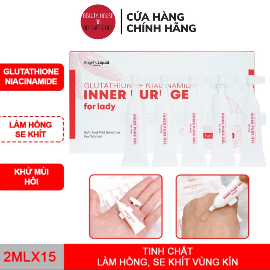 Siêu tinh chất se khít làm hồng Inner Pure Gel Angel's Liquid Lẻ 1 ống