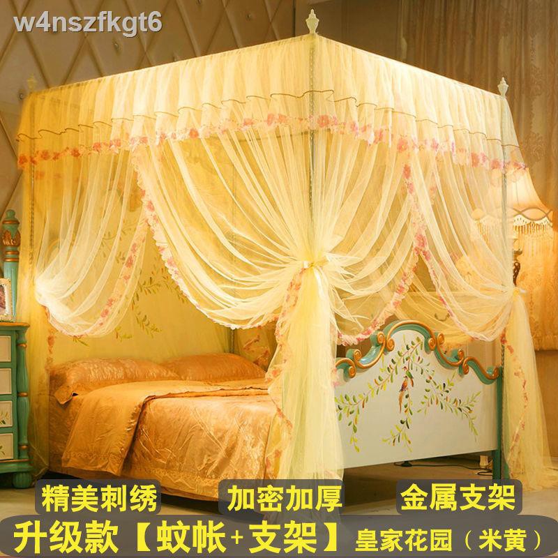 ✣☫Lưới mùng hộ gia đình 1.5m Giường công chúa gió cung điện 1.8m phòng tập thể dày 2m mã hóa 1.2m