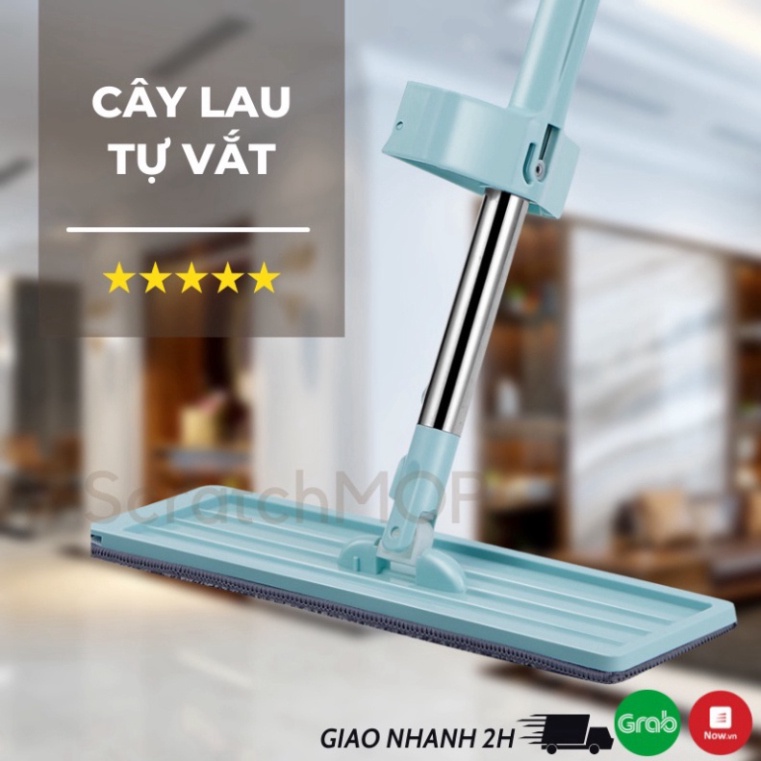 Cây Lau Nhà Tự Vắt Thông Minh 2 In 1 Spin Mop Chổi Lau Nhà Xoay 360 Độ Tự Vắt Cao Cấp Thế Hệ Mới