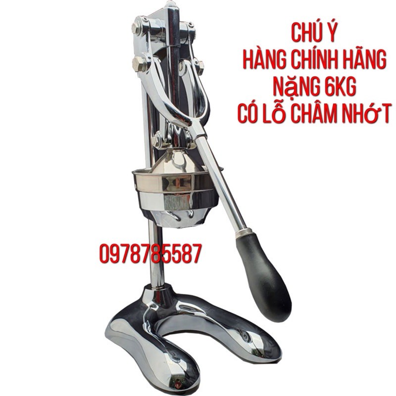 Máy Ép Cam Bằng Tay INOX Loại 6kg (GIÁ SIÊU SỐC)