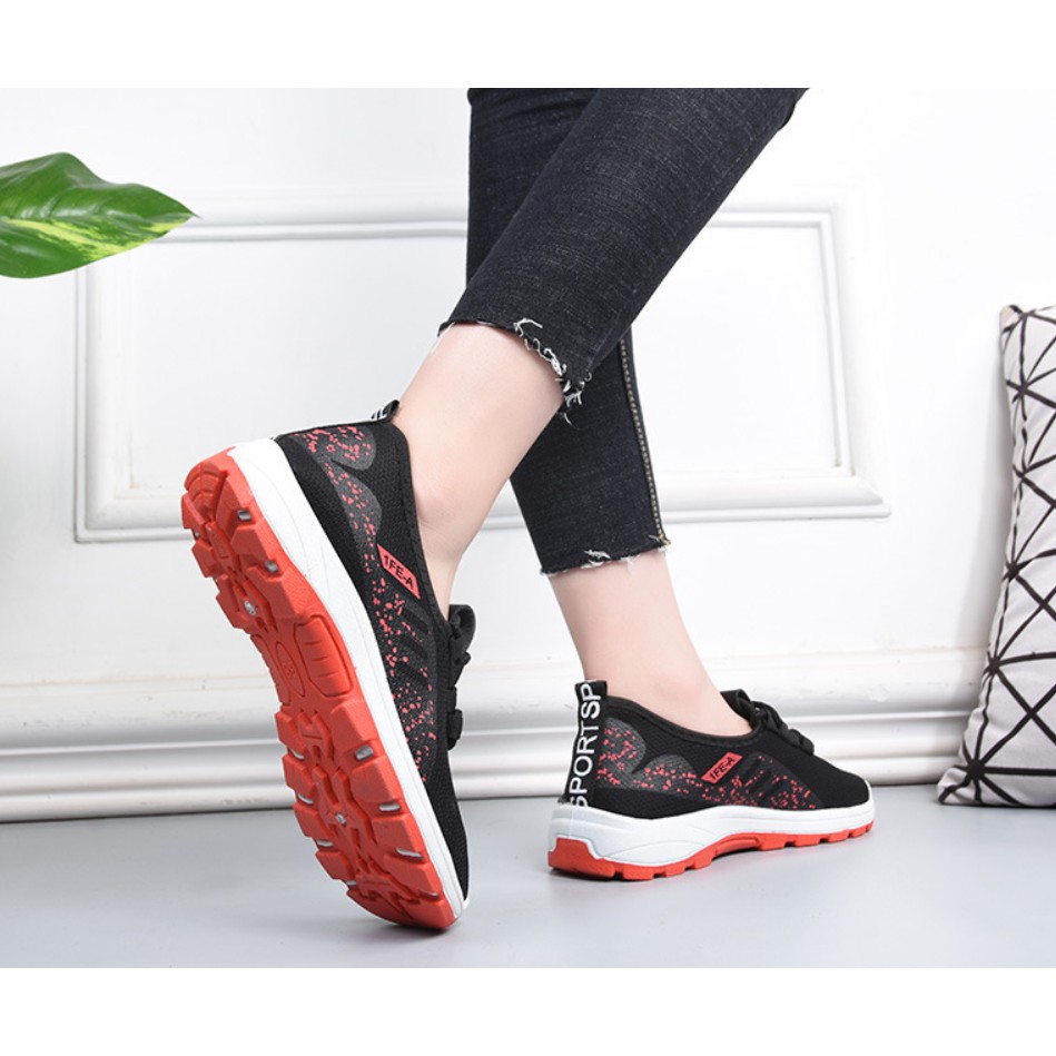Giày lười vải nữ - đi tập thể dục - thể thao - chất vải cao cấp đế cao su đúc (size 36-41) mã AN39