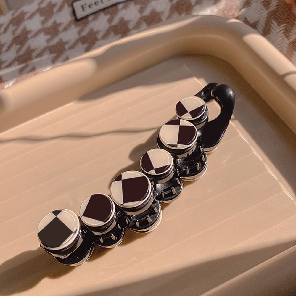 Kẹp tóc acrylic phong cách Hàn Quốc cổ điển thời trang dành cho nữ