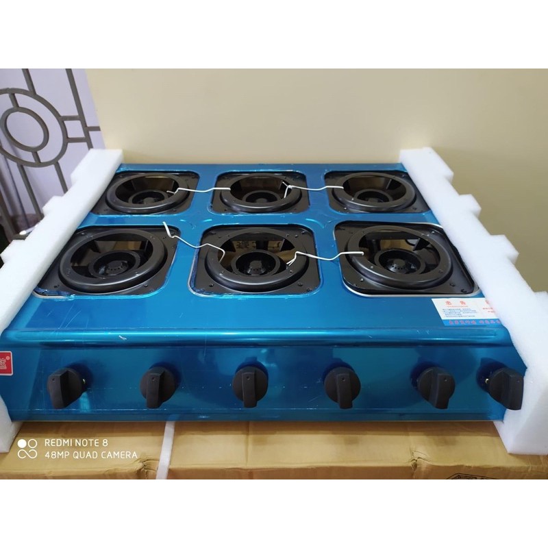 Bếp gas 4 họng - 6 cửa - 8 lò