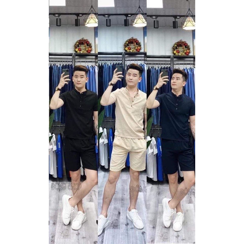 Bộ đũi 3 màu cưcj mát dành cho nam | BigBuy360 - bigbuy360.vn