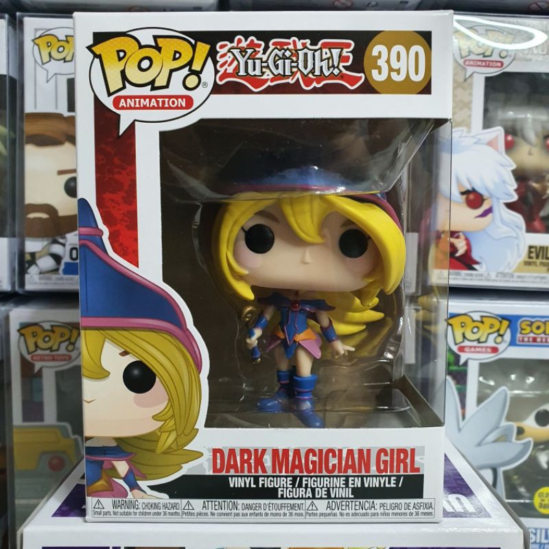 Đồ chơi mô hình Funko Pop 390 Dark Magician Girl - Yugi oh ( Hàng real chính hãng )