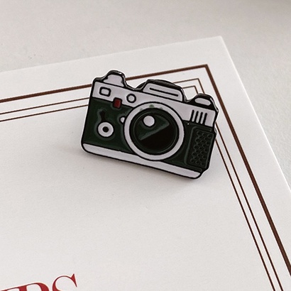 Ghim cài áo hình hoạt hình dễ thương phong cách Hàn Quốc