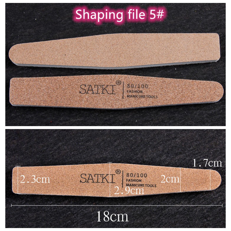 [Hàng mới về] Cây dũa móng tay chuyên nghiệp bằng gỗ