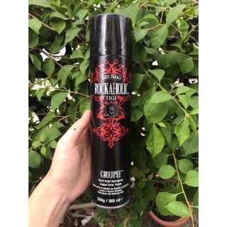 Gôm xịt giữ nếp cứng Tigi Bed Head Rockaholic - Tem chính hãng 100%