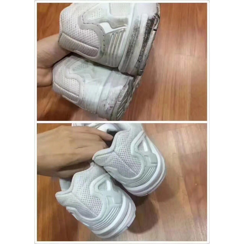 Chai vệ sinh giày Sneaker thể thao Shucare Super Plus White làm sạch vết bẩn, vết ố, làm mới sản phẩm đồ vải đồ da