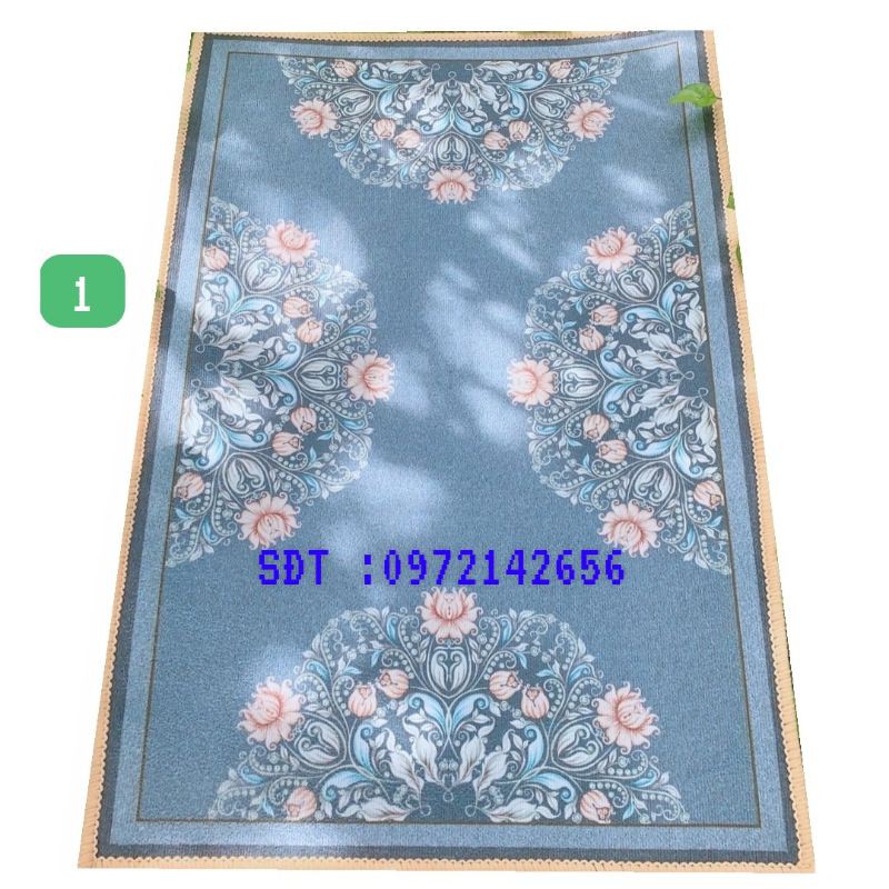 Thảm Lau Chân Bali Chống Trơn 1 Tấm 40x60cm