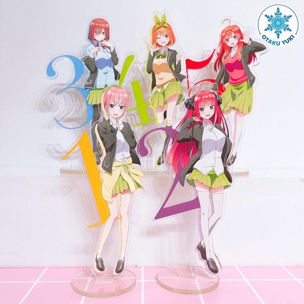 Tượng Mica Standee Anime Gotoubun No Hanayome