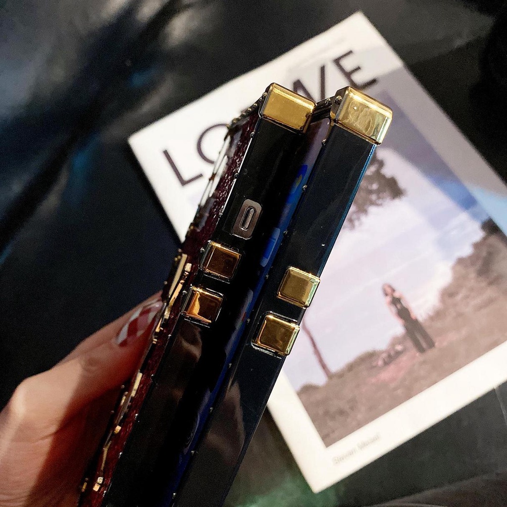 Ốp Điện Thoại Hình Vuông Lấp Lánh Thời Trang Cho Samsung Galaxy A03 A04S A13 A23 A33 A53