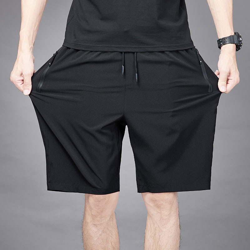 Quần Short Thể Thao Ống Rộng Phối Dây Rút Size M-6XL Cho Nam