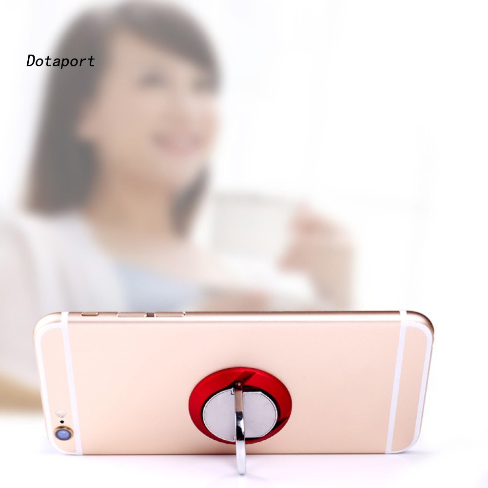 Giá Đỡ Điện Thoại Siêu Mỏng Có Nam Châm Xoay 360 Độ Tiện Dụng