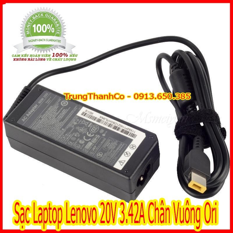 Sạc Laptop Lenovo 20V 3.42A Chân Vuông T480 E480 T480s T580 x280 X380 E580 L380