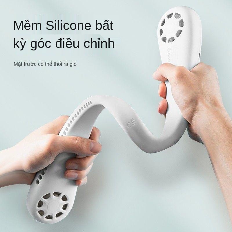 Quạt treo cổ Turas sạc di động cầm tay học sinh nhỏ lười điện tạo tác làm mát mini