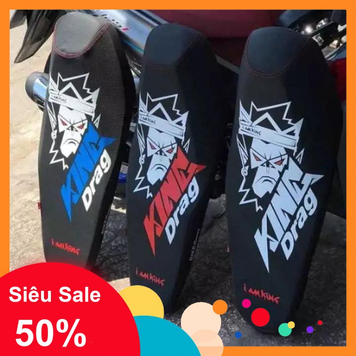[GIÁ SẬP SÀN] ÁO YÊN XE KINGDRAG 3D BỌC DA [SỈ]