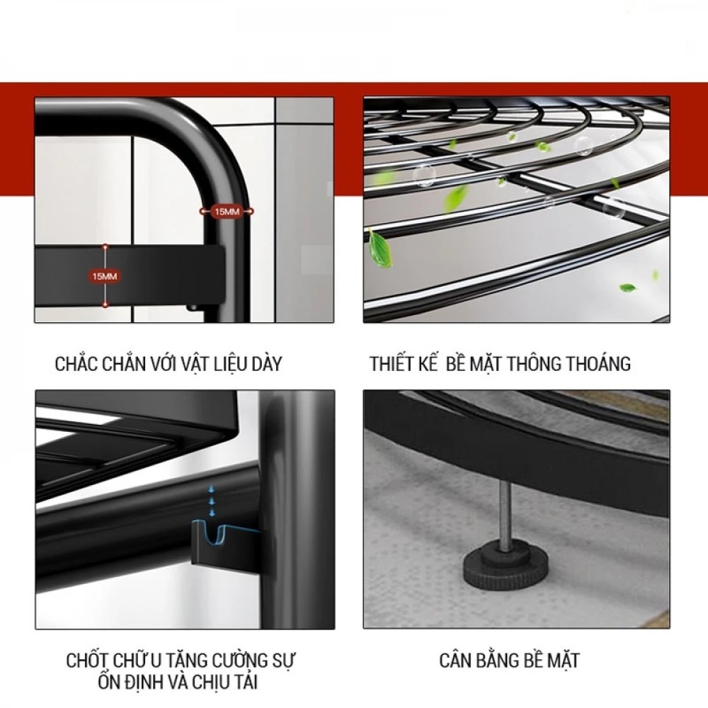 Kệ Góc Gấp Gọn Đa Năng Cao Cấp