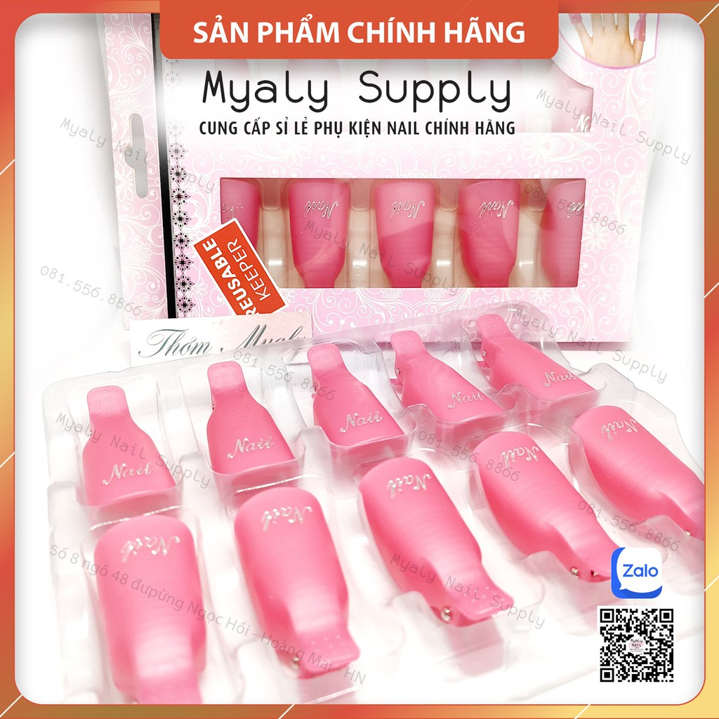 Kẹp Ủ Móng Tay Ủ Móng Phá Gel 10pcs SP000315