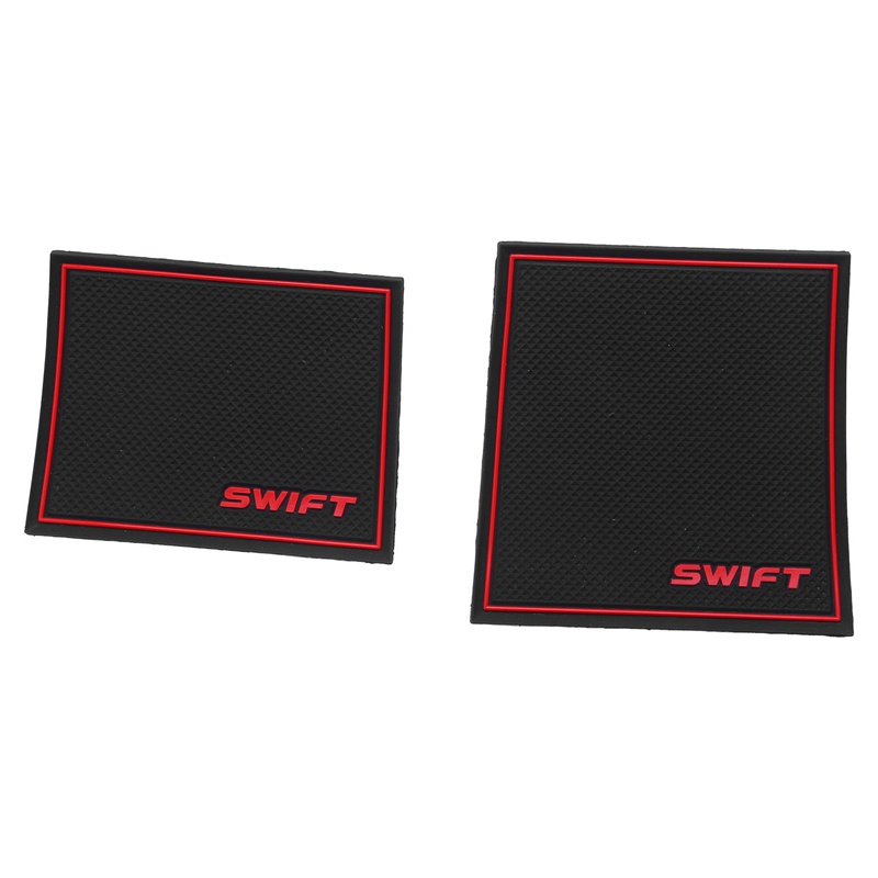 Thảm lót ô tô cho Suzuki Swift 2005-2014 Chống trượt Khe cửa ô tô Cao su rãnh cao su Thảm lót nội thất Cốc đệm kiểu dáng ô tô