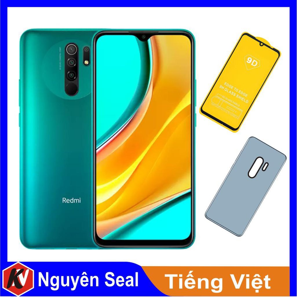 Điện Thoại Xiaomi Redmi 9 128GB Ram 4GB + Cường lực - Hàng Nhập khẩu | WebRaoVat - webraovat.net.vn