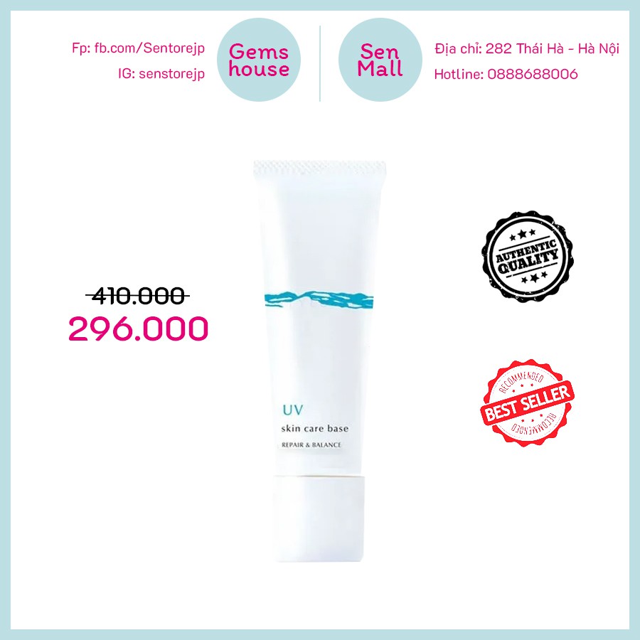 (HÀNG CHÍNH HÃNG) KEM CHỐNG NẮNG MEISHOKU REPAIR &amp; BALANCE SKIN CARE UV BASE SPF49 PA+++