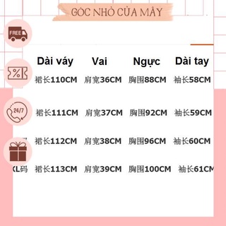 (HÀNG ORDER) Váy hoa nhí dáng dài GNCM