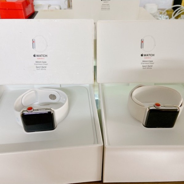 [CHÍNH HÃNG] Đồng hồ Apple Watch Series 3 NHÔM  | THÉP 38 42mm Đủ phụ kiện, bảo hành 1 đổi 1 duy nhất tại Hải iwatch